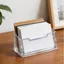 Giá đỡ danh thiếp GIL, Giá đỡ hiển thị danh thiếp một lớp bằng Acrylic, Giá đỡ thẻ truy cập dày bền bỉ Máy tính để bàn khách sạn