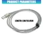 Exhila Cáp dữ liệu USB sang 1394 đáng tin cậy cho máy quay kỹ thuật số Thiết kế phích cắm và chạy để kết nối máy ảnh liền mạch