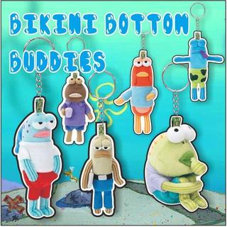 Beikini eBotteom Budsdies Keychain Resin Ganci Spongebob Resin Gantungan Kunci Custom Free Desain Ganci Aesthetic - Cool