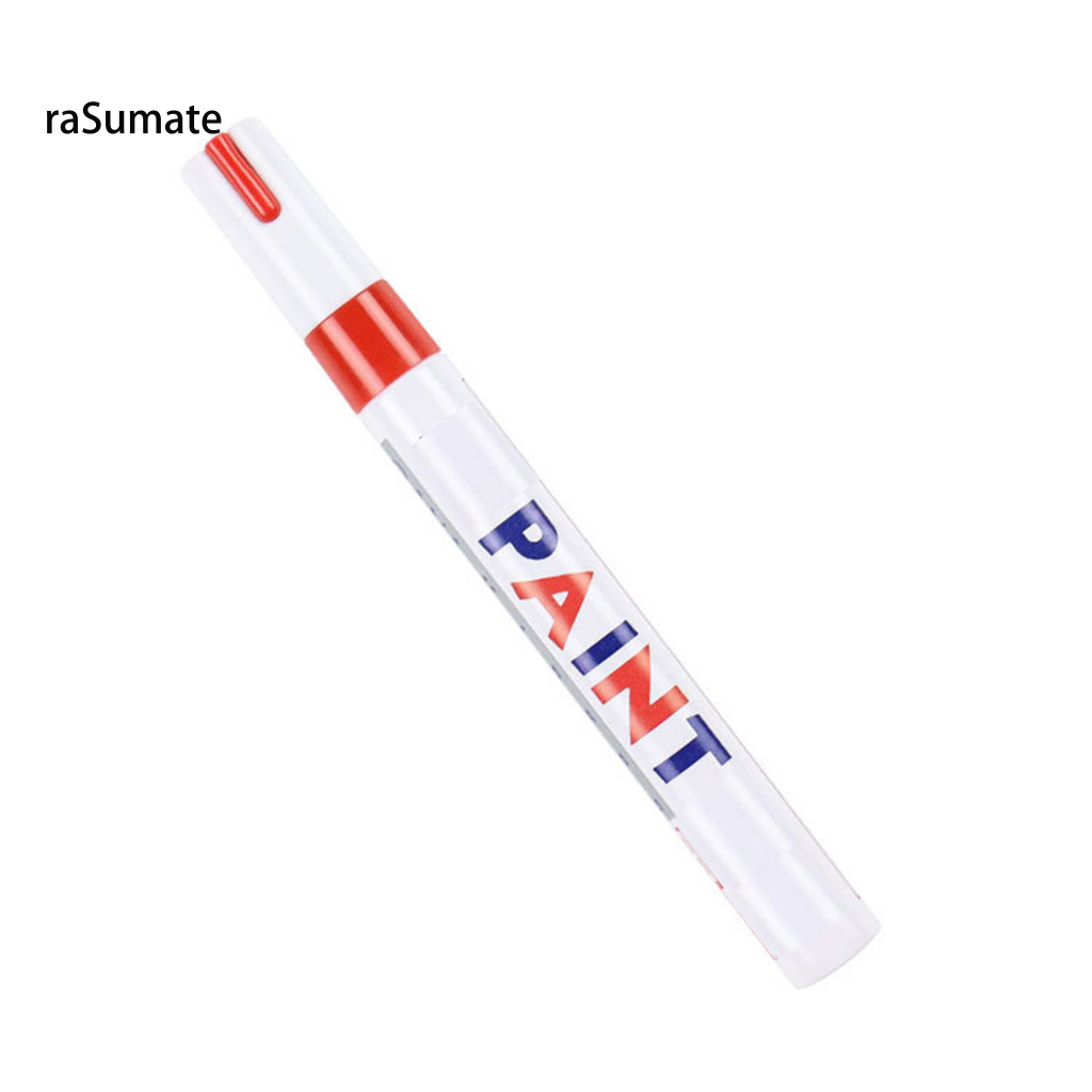 < rasumate > Bút sơn ô tô Viết mượt mà Chống thấm nước Độ bão hòa màu cao Độ phủ mạnh Không phai màu Sơn chạm vào Màu sắc phong phú Tùy chọn Bánh xe ô tô Lốp xe Bút vẽ sơn dầu cho Automobile