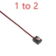 RC Y Dòng Chiều Dài 208 Mm Cáp Điều Khiển Từ Xa Quạt Servo Mở Rộng Dây Cho Futaba JR RC Xe HSP Trxs TRX4 Trục SCX10 TAMIYA