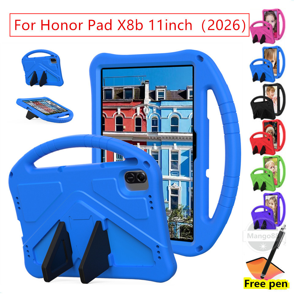 Ốp điện thoại Cho Honor Pad X8b 11 Inch 2026 NDL2-W09 LTE 11 2025 11 "2024 X8A Máy Tính Bảng Trẻ Em An Toàn Trẻ Em Eva Chống Sốc Nhẹ Chống Rơi Vỏ Bảo Vệ Mặt Sau