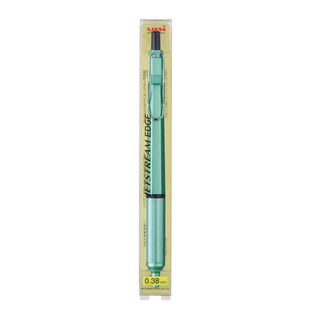 Uni Jetstream Edge 0.38mm/Bút Bi Ngòi Siêu Nhỏ/Thiết Kế Kim Loại Cao Cấp/SXN-1003-38/Japan