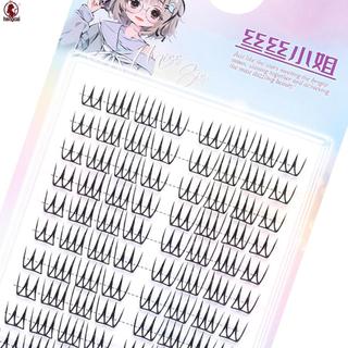 Lông Mi Giả Hình Chữ U Hàn Quốc Không Cần Keo - Lông Mi Wispy Mỏng Tự Nhiên Cho Nữ
