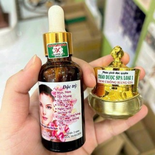 Combo Tái Tạo Da Spa Thảo Dược Gia Truyền (1 kem + 1 serum) (CHUYÊN SỈ 24H)
