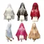 Khăn choàng nữ TOPTOOLCX, Khăn trùm đầu cô dâu cổ điển thoáng khí, Viền ren hoa Mandira Veil
