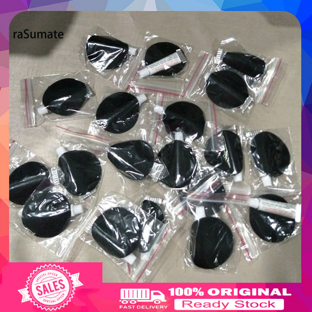 < rasumate > 2 Bộ Keo Dán Miếng Dán Bộ Dụng Cụ Sửa Chữa Nệm Không Khí PVC Bơm Hơi Ghế Sofa Thuyền