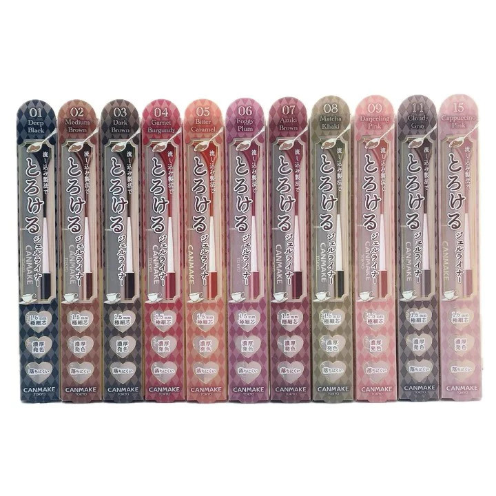 Bút Kẻ Mắt Gel Canmake Creamy Touch Liner Siêu Mịn – Chống Nước, Lâu Trôi, Nét Kẻ Siêu Mảnh, Không Lem