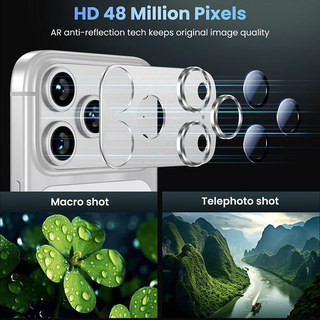 Hợp Kim Nhôm Bảo Vệ Ống Kính Máy Ảnh Cho Apple IPhone 17 Pro Max Bảo Vệ Thả AR Kính Cường Lực Kim Loại Vỏ Camera Màn Hình