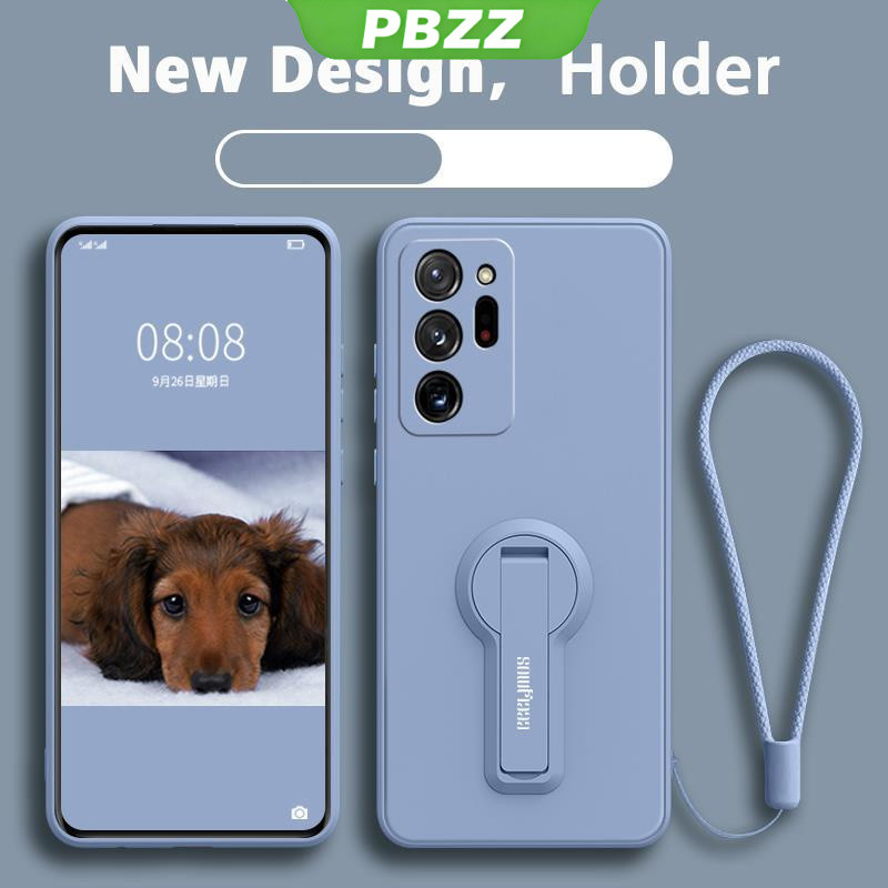 ốp lưng Ốp điện thoại Samsung Note 20 Ultra Samsung Note 20 Ốp mềm Ốp chống sốc mịn bảo vệ silicon lỏng thiết kế mới 360 ° với giá đỡ ytxzzj01 đẹp viền vuông cute