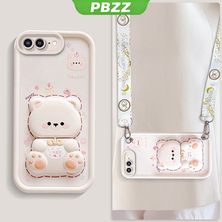 Ốp lưng cho iPhone 7 plus iphone 8 plus iphone se 2 2020 ipnone se vỏ điện thoại Softcase Silicone chống sốc thiết kế mới thẩm mỹ có giá đỡ và dây buộc cho bé gái JTXXZJGS01