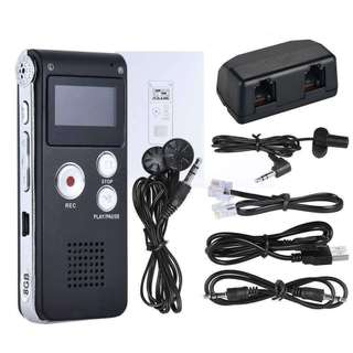 MÁY GHI ÂM CHUYÊN NGHIỆP SK-012 BỘ NHỚ 8GB ,lọc tiếng ồn , phạm vi thu âm tốt mẫu mới 2026