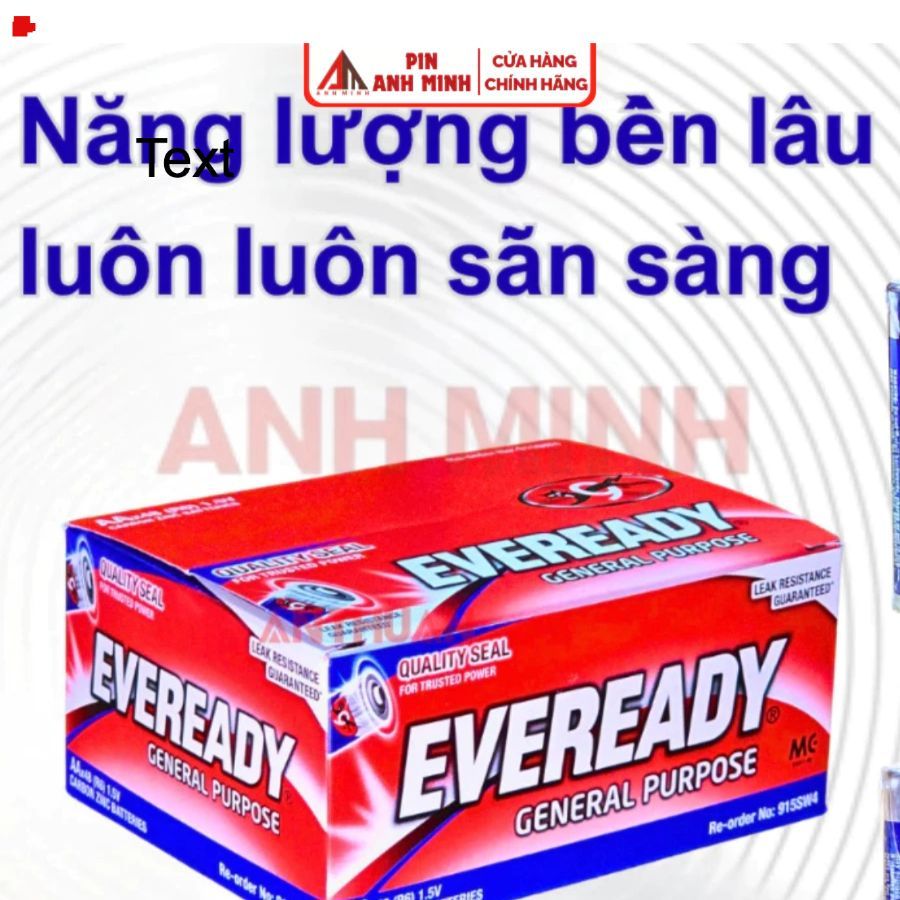 Hộp 40 viên Pin Tiểu AA / 2A  Maxell Super Power Ace / Eveready R6P 1.5V Chất Lượng Cao, Siêu Bền
