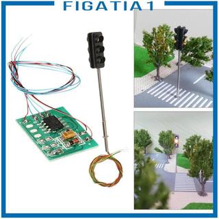Mô hình đèn giao thông có bảng điều khiển Thiết kế thực tế Đèn LED cho DIY