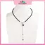 Mặt dây chuyền choker pha lê thanh lịch đính hạt, sáng tạo - quà tặng thời trang