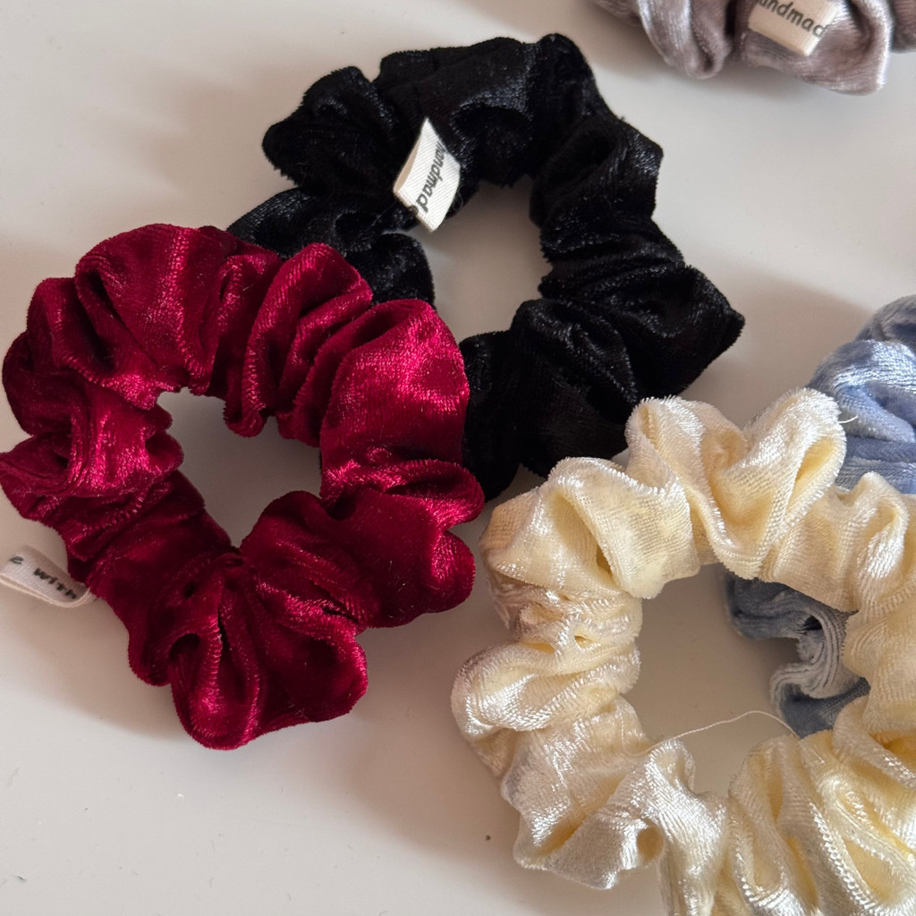 Dây buộc tóc nhung có độ đàn hồi cao cho nữ