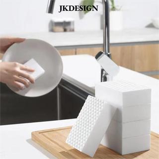 JKDESIGN 10 Miếng Bọt Biển Vệ Sinh Nhà Bếp, Rửa Sạch Loại Bỏ Bụi Bẩn Dầu Ma Thuật Xốp Tẩy, Nén Đôi Linh Hoạt Mật Độ Cao Đa Năng Dụng Cụ Vệ Sinh Phòng Tắm Văn Phòng