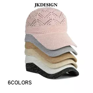 Mũ Bóng Chày Dệt Kim JKDESIGN - Mũ Lưới Anti-Sun Unisex
