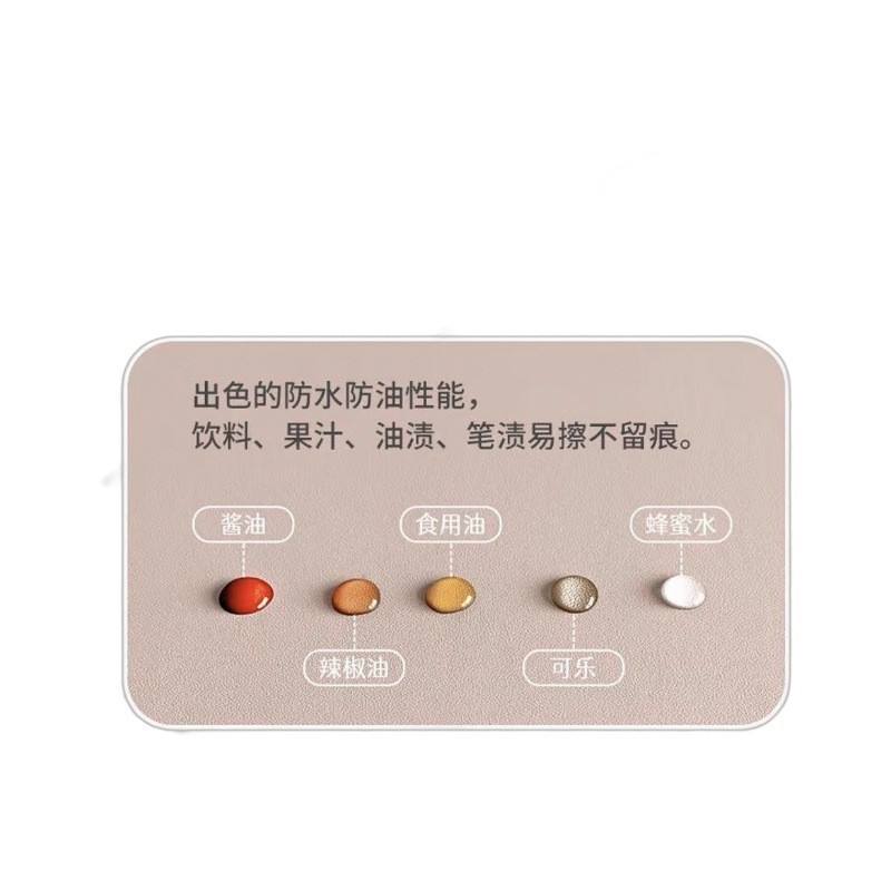 miếng lót chuột sanrio dễ thương thảm lót bàn làm việc học sinh lót chuột da hai mặt chống thấm decor bàn máy tính chống ồn 1.5mm