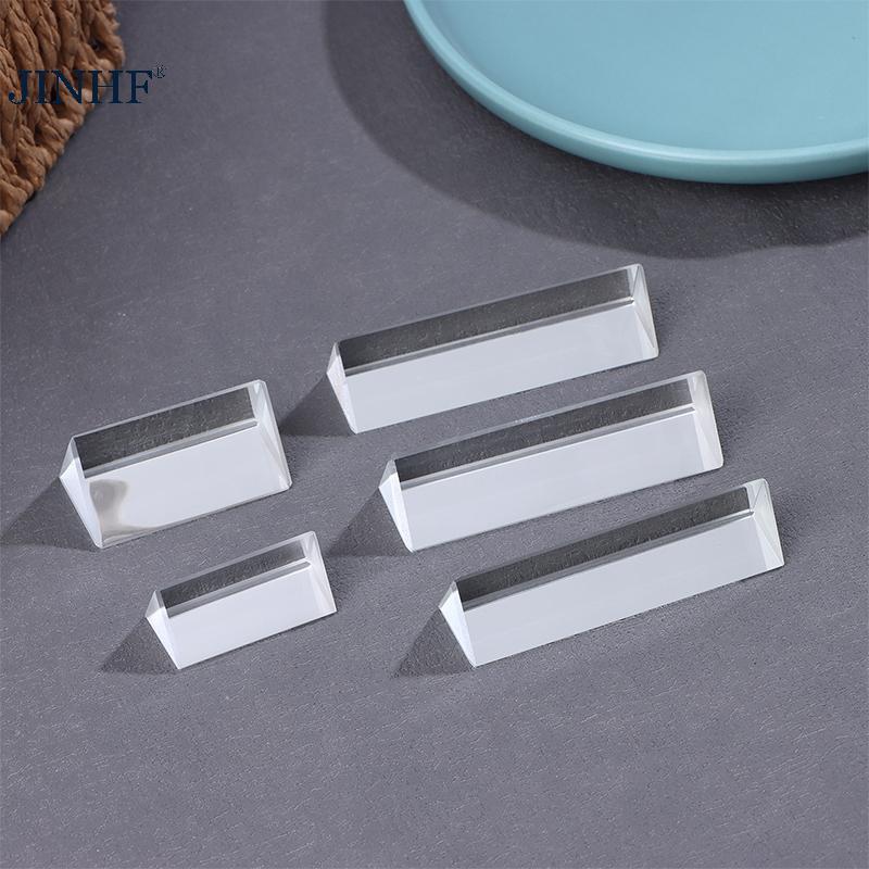 Lăng kính kính kính giáo dục JINHF - Phản xạ quang phổ, Công cụ giảng dạy và chụp ảnh lý tưởng, Món quà hoàn hảo dành cho những người đam mê khoa học HOT