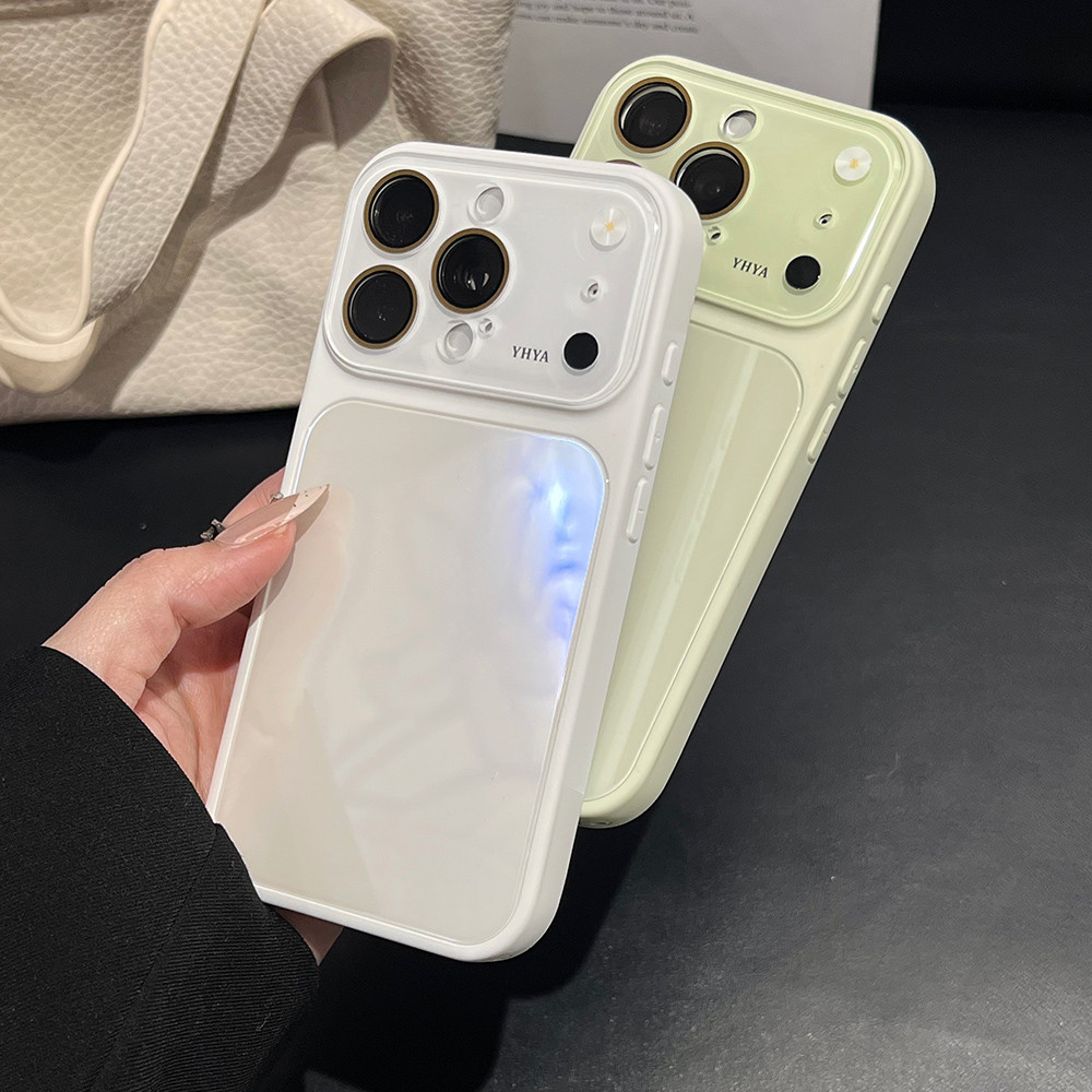 Ốp điện thoại Acrylic thủy tinh 17 Series tức thì cho iPhone 17 Pro Max 16 15 14 13 12 Vỏ bảo vệ chống sốc