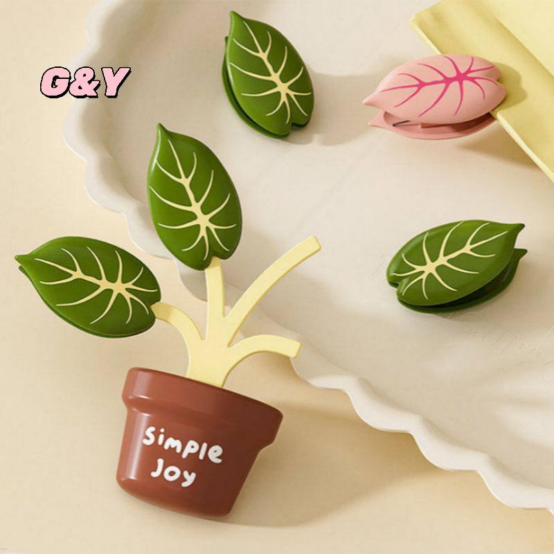 [G & Y-t] Kẹp túi ốc sên từ tính có thể tái sử dụng Giá đỡ kẹp niêm phong thực phẩm có nam châm cho tủ lạnh Tủ lưu trữ nhà bếp văn phòng [Mới]