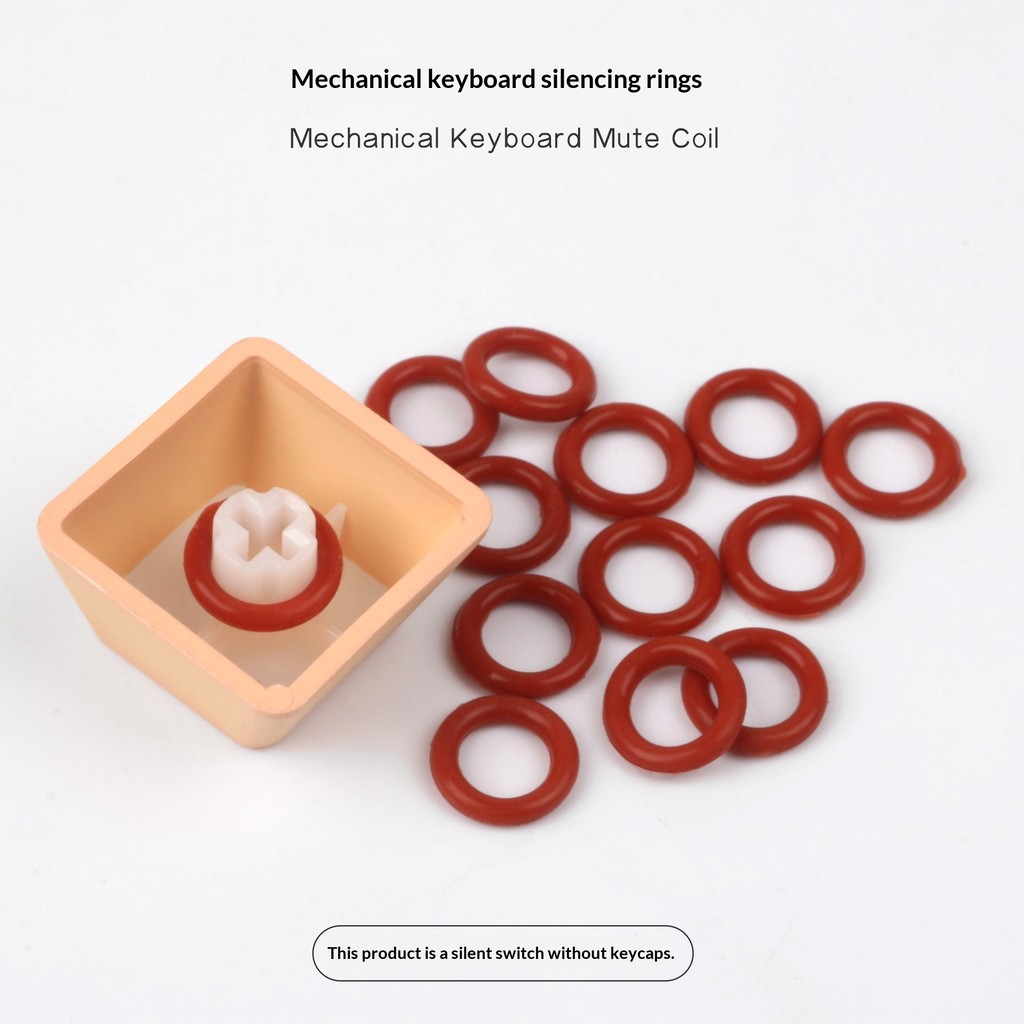 Vòng Cao Su Giảm Chấn O-Ring Bàn Phím Cơ Chống Ồn, Giảm Hành Trình Phím | KCAP - World of keycaps