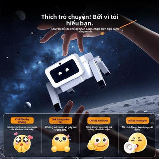 Robot đồ chơi robot thông minh robot trợ lý robot AI robot mini robot S3, điều khiển giọng nói phát nhạc thông minh chip