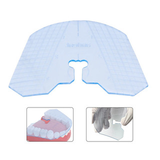 1 Tấm Hướng Dẫn Nha Khoa Răng Tấm Trong Suốt Chỉnh Nha Hỗ Trợ Đo Căn Chỉnh Răng