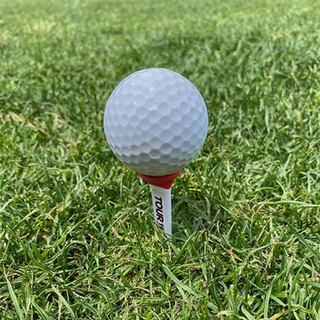 TOUR TEE LARGE WHITE SPINE Golf Tees, Set of 5