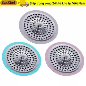 Lõi thoát nước sàn SUNKISSD, Nút chặn kín Ngăn chặn côn trùng Vỏ thoát nước, Bộ lọc thoát nước lưu vực chống mùi có thể tháo rời bền bỉ Phụ kiện phòng tắm nhà bếp