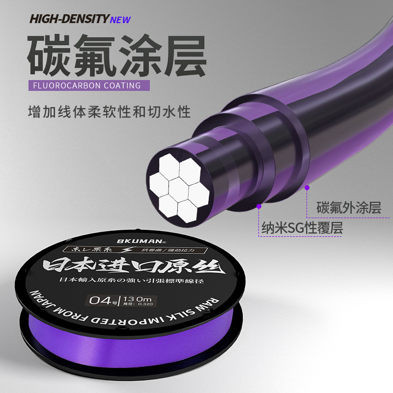 💦Nhật Bản Tono Dây Câu Cá Nylon Lụa Siêu Mềm, Căng Thẳng Mạnh Mẽ YRKS