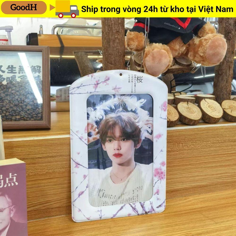 Giá đỡ Photocard GOODH, Vỏ bảo vệ hình ảnh đầy màu sắc khổng lồ, Vỏ thẻ A4 PVC thần tượng Hàn Quốc