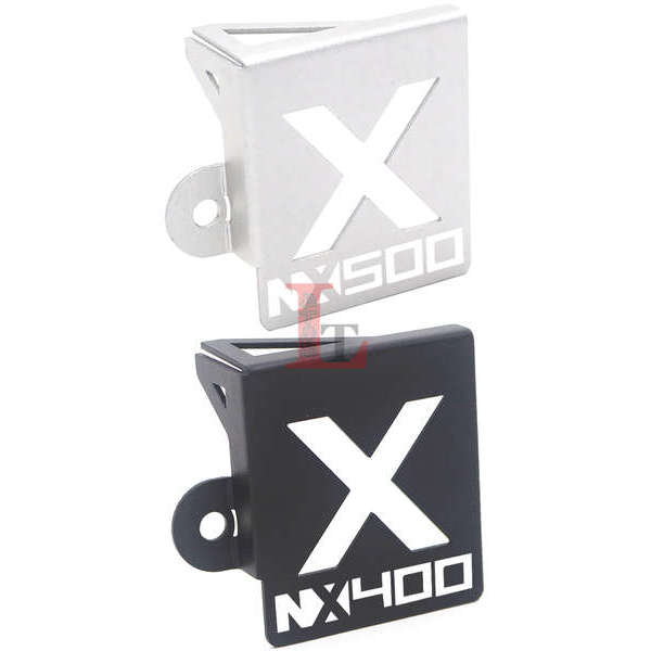 Phụ kiện nắp bảo vệ bình dầu phanh sau hợp kim nhôm cho Honda NX400 NX500 sửa đổi