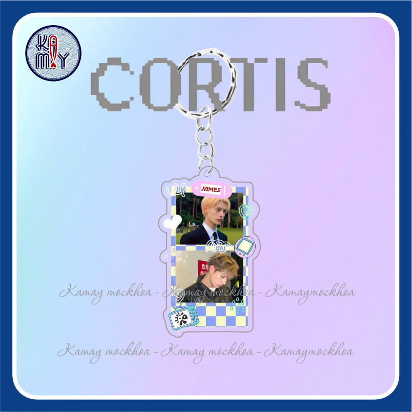 2 Photobooth Kpop CORTIS Keychain Acrylic SEONGHYEON KEONHO JUHOON JAMES MARTIN - KAMAY
