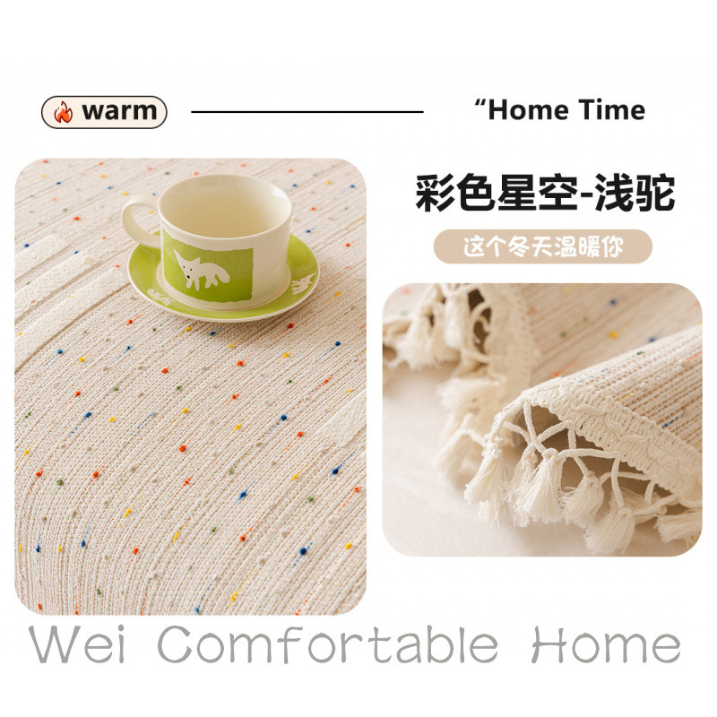 Màu Jelly Bean Sofa Đệm Bốn Mùa Đa Năng Sofa Bao Phong Cách Mới Chống Trơn Trượt Sofa Đệm