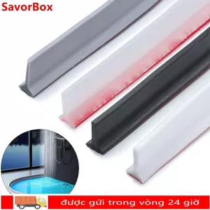 SAVORBOX Dải Giữ Nước Phụ Kiện Phòng Tắm Chống Trơn Trượt Khô Và Ướt Tách Tắm Dam Silicon Tự Dính