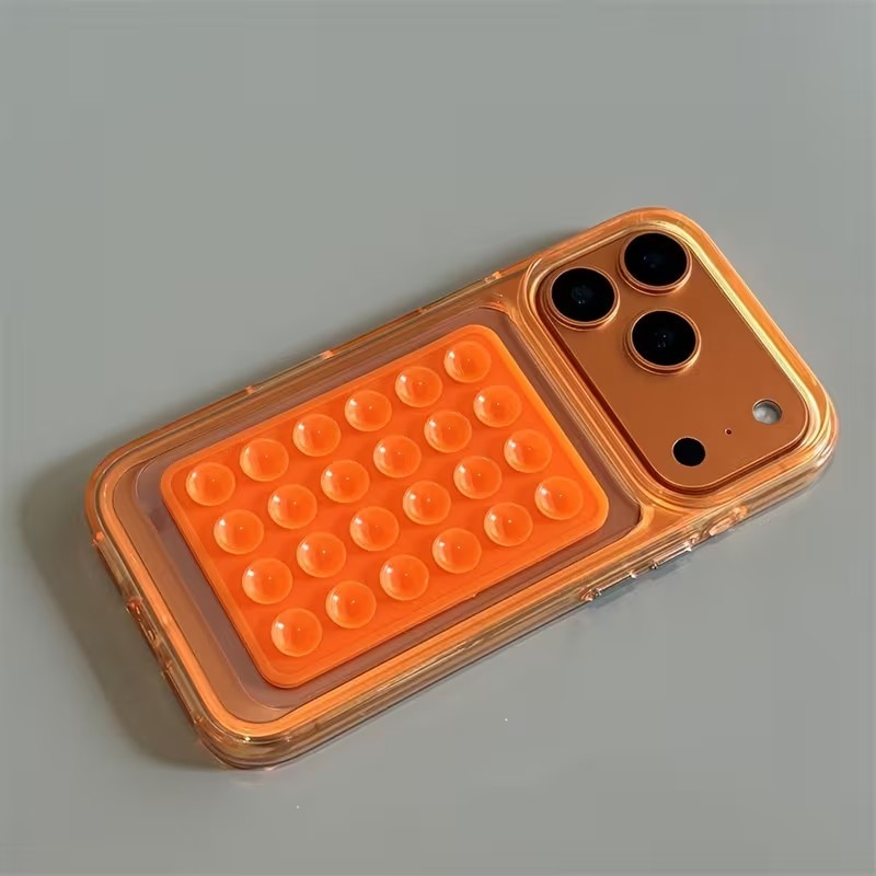 Cốc Hút Silicon Giá Đỡ Điện Thoại Dính Chống Thấm Nước Di Động Đứng Cho Gương Nhà Bếp Phòng Tập Yoga Dễ Dàng Lắp Đặt Và Loại Bỏ