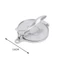 Khuôn ép bột 16cm hợp kim nhôm làm bánh Bột ép / Máy ép / Khuôn ép, 16cm, Hợp kim nhôm, Dụng cụ nấu ăn