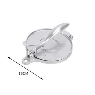 Khuôn ép đa năng 16cm làm bánh tortilla Bột ép / Máy ép / Khuôn ép, 16cm, Hợp kim nhôm, Dụng cụ nấu ăn