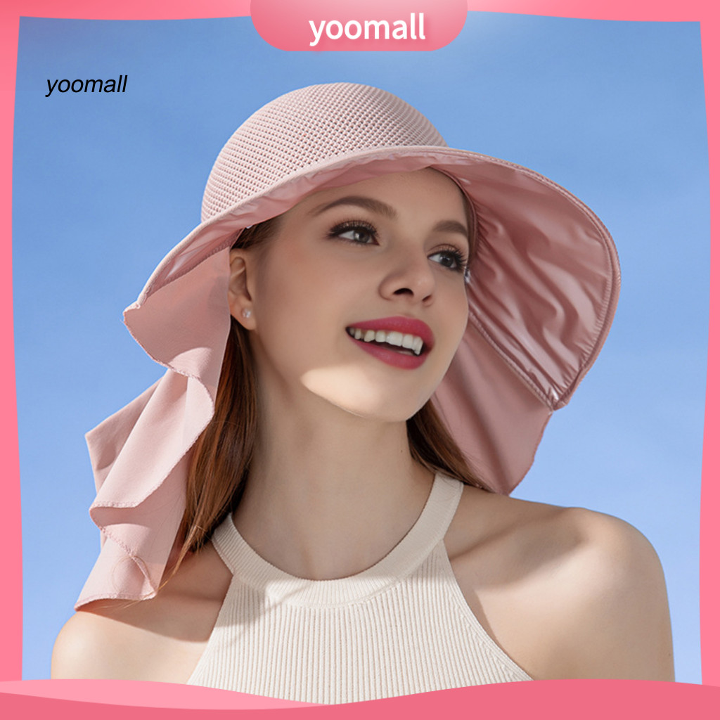 Mũ vành rộng nữ chống nắng, thoáng khí - Perfect cho mùa hè, bãi biển và du lịch