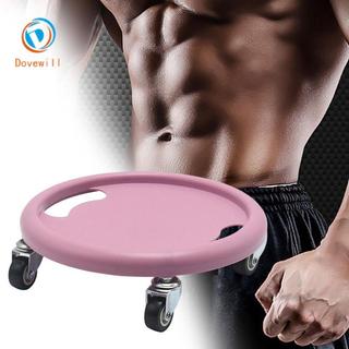 Con lăn Dovewill cho tập luyện sức mạnh lõi và đĩa trượt di động, phù hợp tập thể dục tại nhà,Đĩa Trượt 4 Bánh Tập Gym Đa Năng Xoay 360 Độ
