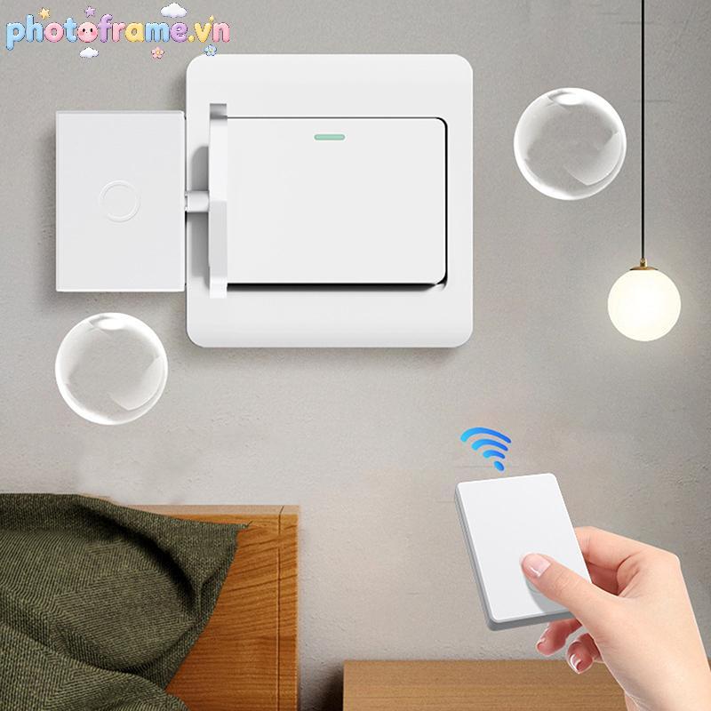 Khung ảnh Công cụ điều khiển từ xa không dây không dây Tắt / bật nút tự động Pusher Điều khiển từ xa lười biếng Công tắc tắt nút VN