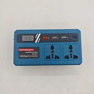 Đế Chuyển Đổi Nguồn Điện Chuyển Từ Pin 21v Lên 110 - 220v, Chân Pin Phổ Thông 4cm