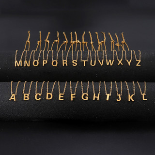 Trang sức choker bảng chữ cái Skyrim A-Z bằng thép không gỉ - Quà tặng sinh nhật độc đáo