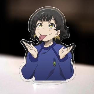 Mô hình Mini Conan Standee Chibi Blue Lock Yoichi Isagi Bachira Chigiri Mikage Anime Manga trang trí góc học tập