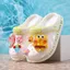 SpongeBob SquarePants Anime Trẻ Em Hang Giày Hoạt Hình Bé Trai Dép Chống Trơn Trượt Đáy Mềm Ngoài Trời Thoáng Mát Dép Quà Tặng Sinh Nhật