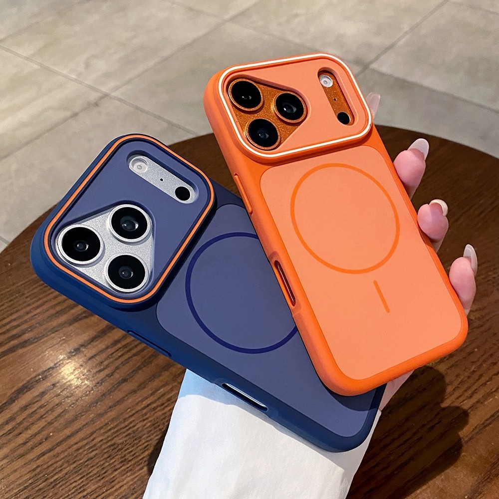 Ốp Điện Thoại Acrylic Mờ Từ Tính Cho iPhone 17 Pro Max 17Air 16 Plus 15 14 13 12 11 Vỏ Bảo Vệ Chống Sốc