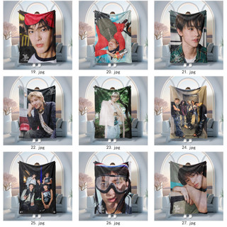 Ban nhạc Pop Boy Hàn Quốc CORTIS Chăn Flannel in một mặt, Chăn nhà mỏng / Chăn điều hòa không khí, Quà tặng thiết thực cho bạn bè