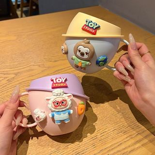 Crazy Animal City Trẻ em Cốc đựng bàn chải đánh răng dễ thương Bao gồm cốc nước súc miệng và bàn chải đánh răng Thích hợp cho gia đình